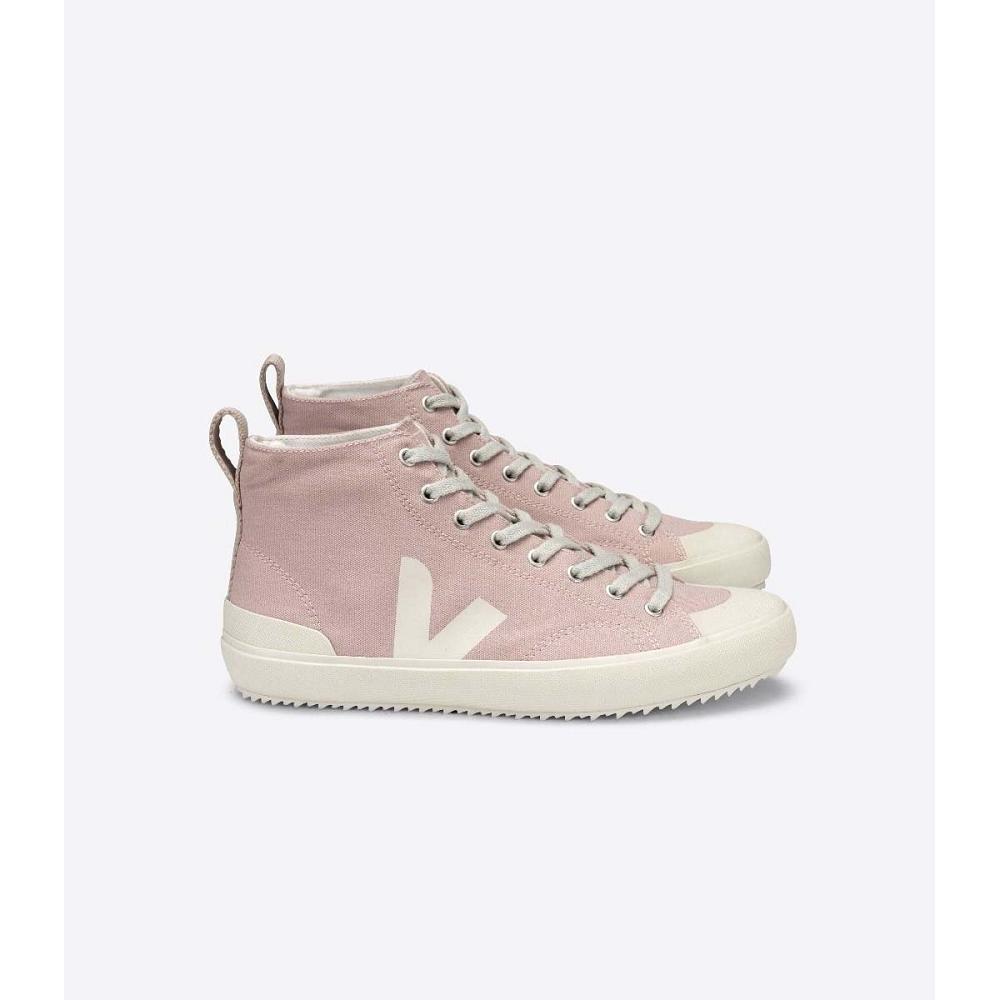 Women\'s Veja NOVA HT CANVAS High Tops Pink | ZA 347RVD